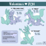 Valentine YCH auction