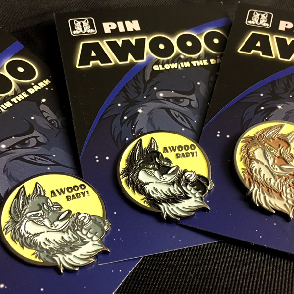 AWOO Pin