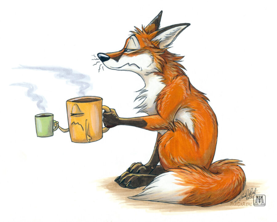 My coffee needs a coffee